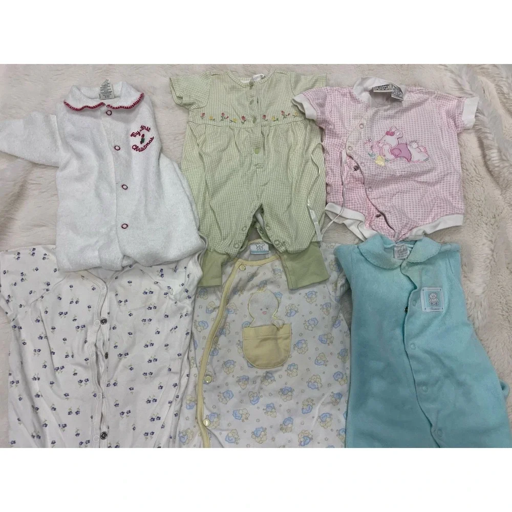 Vintage baby Girl Clothes Lot Gymboree Carters